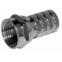 Переход F-разъем на RG-6 (F56 U) PLEXUS (50 шт./уп.)