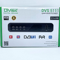 Цифровой приемник DVS-5111 (DVB-T/T2/C) эфирно-кабельный